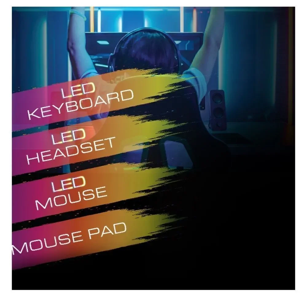 LED 4 Piece Gaming KIT‎